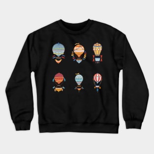 Cappadocia Hot Air Balloon Collection Crewneck Sweatshirt